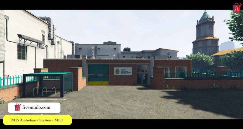 Nhs Ambulance Station Mlo Fivem Ambulance Fivem Mlo Store