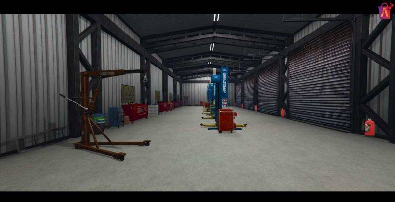 Mechanic Garage MLO FiveM