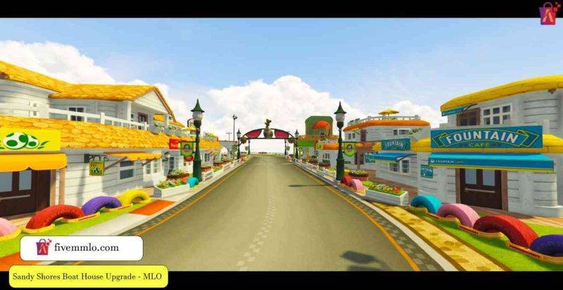 Yoshi's Village Racing Track Map FiveM