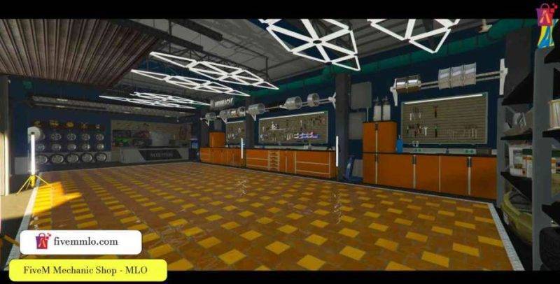 FiveM Mechanic Shop MLO