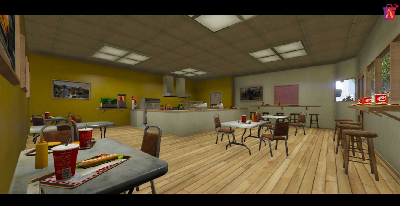 FiveM Hotdog Stand MLO FiveM Restaurant MLO FiveM Mlo Store