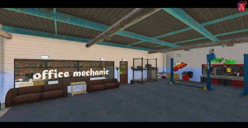 FiveM Legion Mechanic Shop MLO