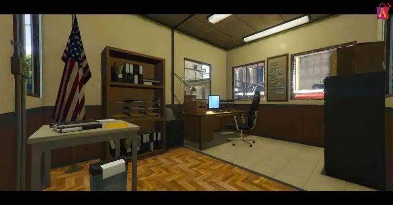 FiveM Security Guard Shack