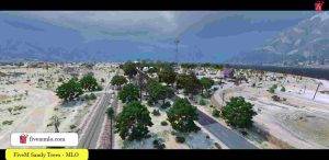 FiveM Sandy Trees MLO