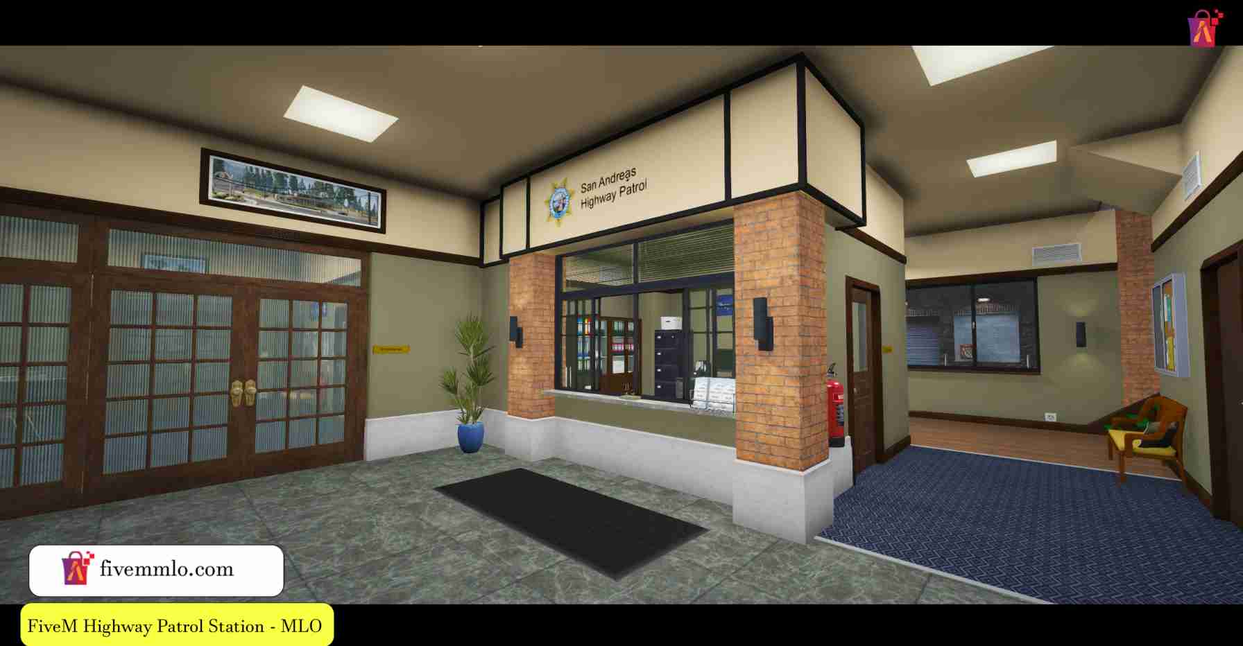 FiveM Highway Patrol Station MLO - FiveM Mlo Store