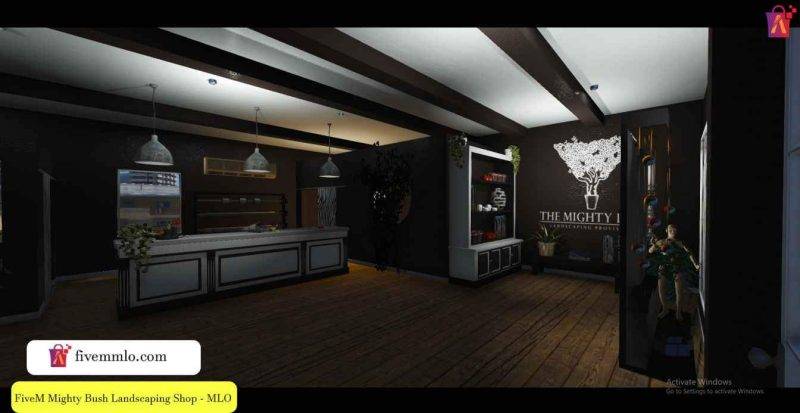 FiveM Mighty Bush Landscaping Shop MLO