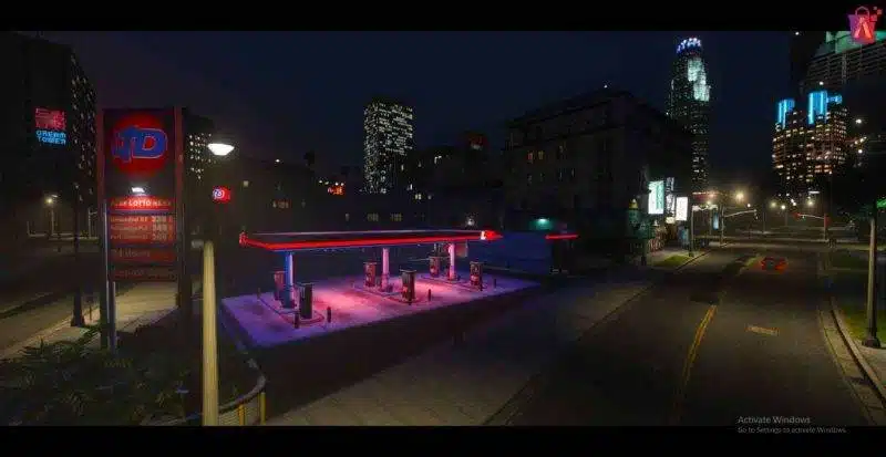 Gas Station MLO FiveM