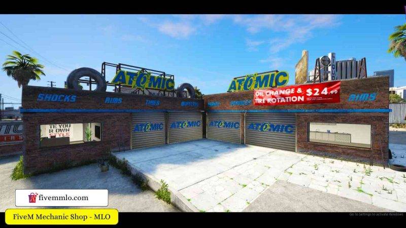FiveM Mechanic Shop MLO