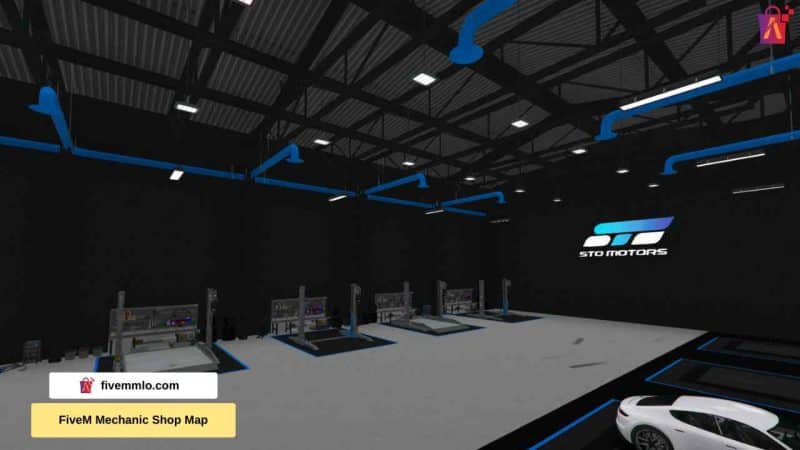 FiveM Mechanic Shop Map